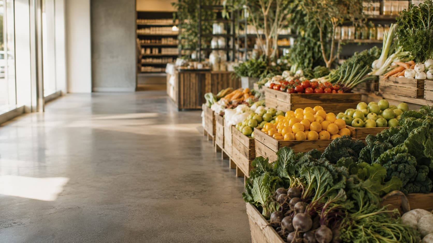 AI-generated illustration: The Wholefoods Wave, Oceania 2027+